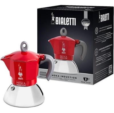 Coffee Maker Bialetti Moka 2 Cups Red (0006942)