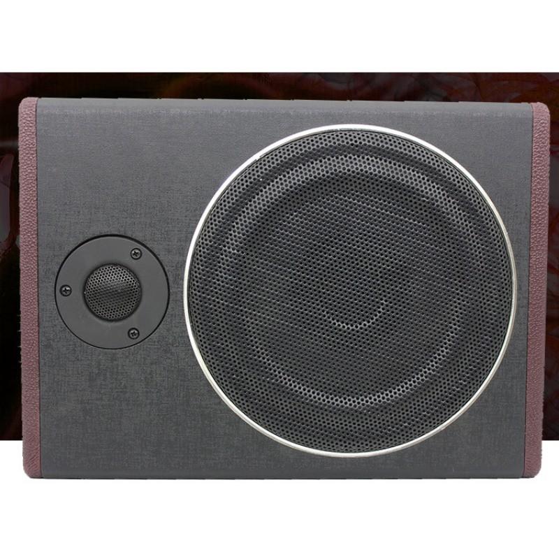600W High Power Subwoofer  8/10 Inch Small Portable Car Bluetooth Speaker Ultra-thin Car Audio System