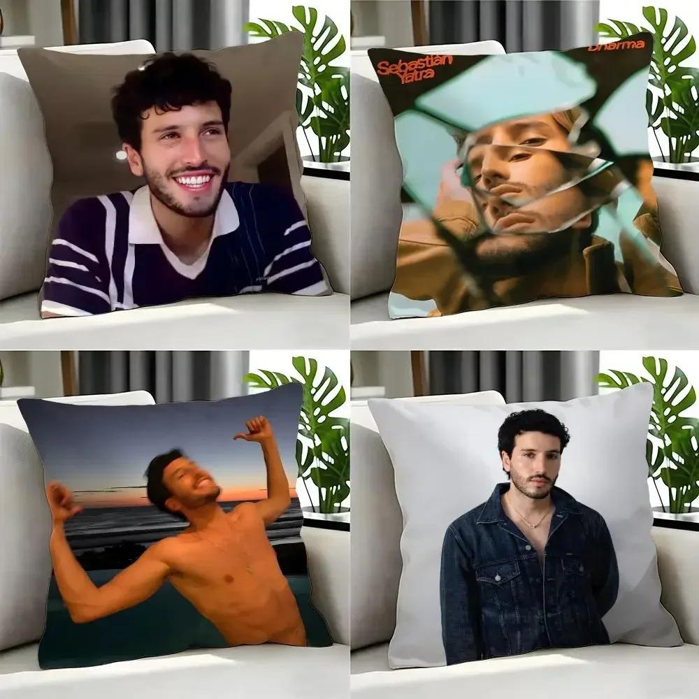 Singer Sebastian Yatra Cushion Cover Cushion Cover Set Pcs X X X Pillowcase Decorative Sofa Home Decor
