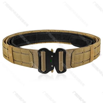 Outdoor Student Double Layer Belt Function Waist Seal Belt Men's Braided Belt Belt