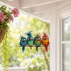 Bird Ornament Keychain, Cute Hanging Charm Kit