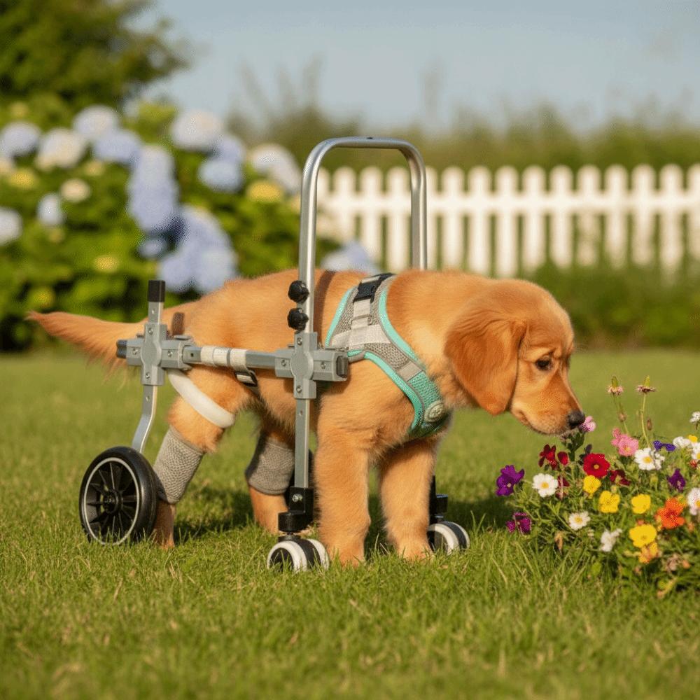Breathable Harness Pet Rehabilitation Cart Disabled Pet Walking Aid  Rehabilitation Training