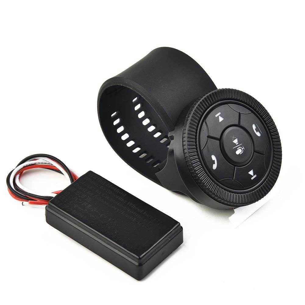 Hot Controll Button Steering Wheel Car Customize Durable Hot Sale Accessories Black Button Control Parts Universal