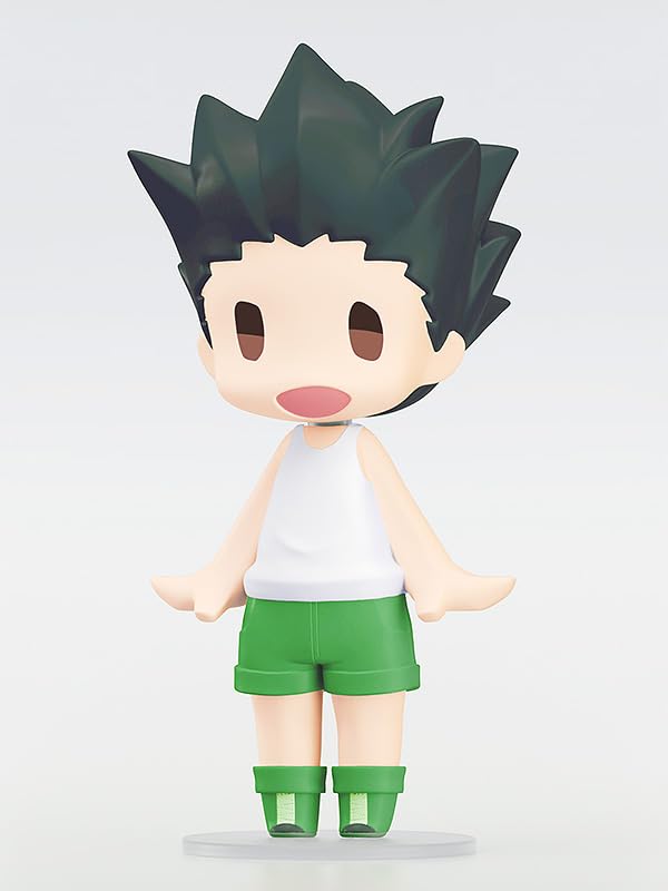 GOOD SMILE HUNTER x HUNTER Gon Freaks Plastic Painted Movable Figure HELLO! Non-scale