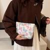 OEING Aurora Butterfly Canvas Travel Cosmetic Bag