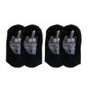 Cute Cat Socks with Balls for Women Novelty Animal Crew Socks Funny 3D Fuzzy Balls Cotton Sock for Cat Lovers