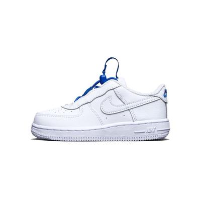 Force 1 Toggle TD White Hyper Royal Baby Sneakers CU5289-100