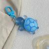 Cute Glow in The Dark Turtle Keychain for Women Girls Backpack Pendant Colorful Tortoise Keyring Student DIY Accessories Gift
