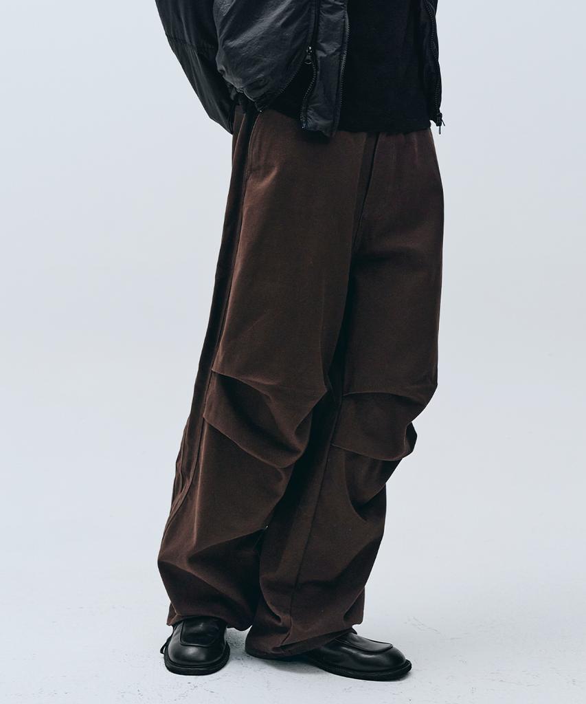 INTEMPOMOOD Airborne Parachute Pants_Brown