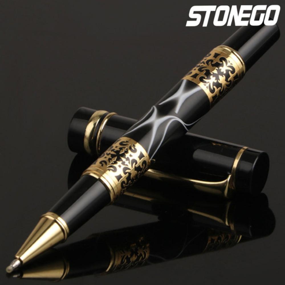 STONEGO Luxurious Metal Gel Pen Ballpoint Pen Advertising Gift Signature Pen