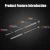 5-In-1 Multi-functional Chopstick Fidget Toy with Stainless Steel Chopstick Straw Toothpick Hanger Tool Detachable Portable Travel Stress Relief Toy
