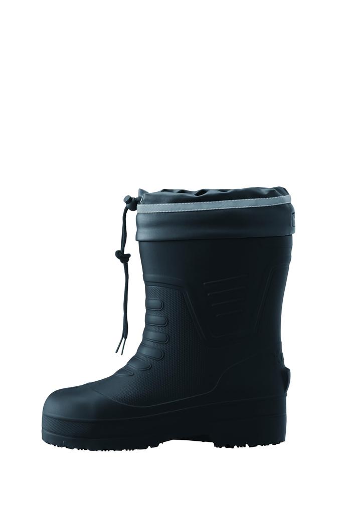 Xebec Safety Work Boots EVA Cold Weather Safety Short Warm Inner Size 3L 85715, Boots, Length, Socks, Slip-Resistant, Abrasion-Resistant, Black,