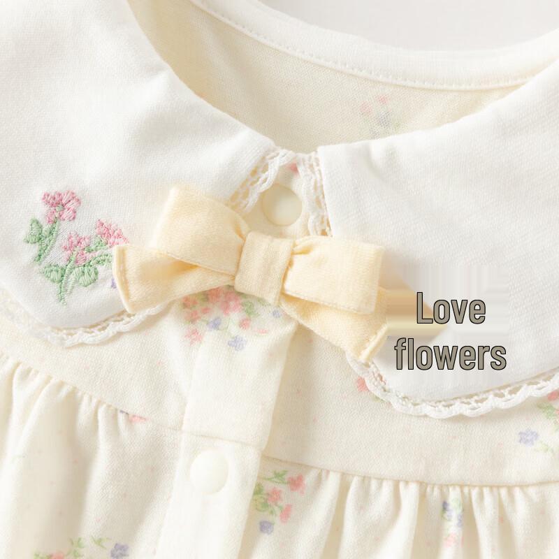 DAVE&BELLA Baby Girl Summer Sleeveless Romper