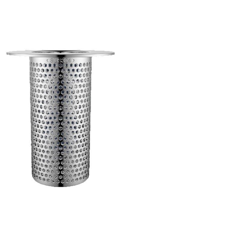 Stainless Steel Anti-Clogging Insect-Proof Hair Drain Filter Mesh for Bathroom Basin