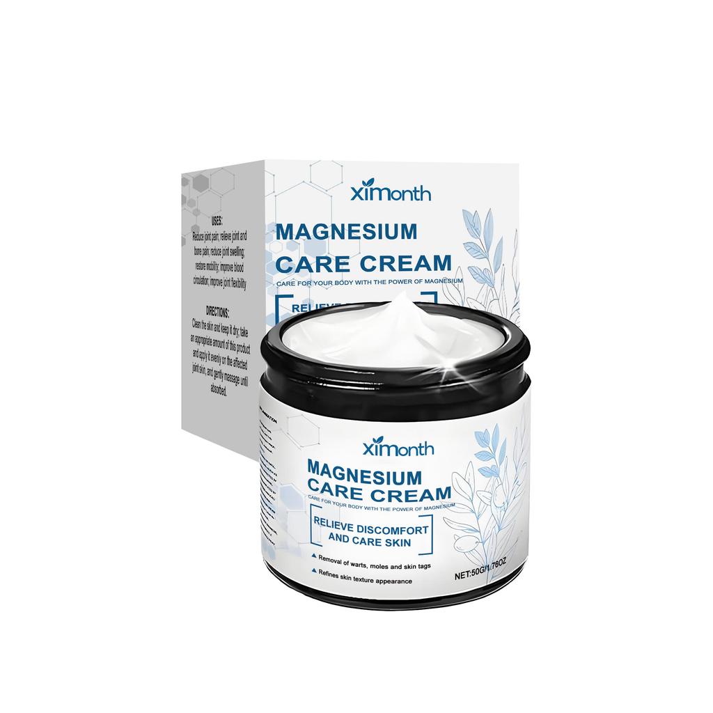 Crema al magnesio per la cura della pelle Idratante e nutriente delicata liscia cura delicata crema al magnesio per la pelle del corpo