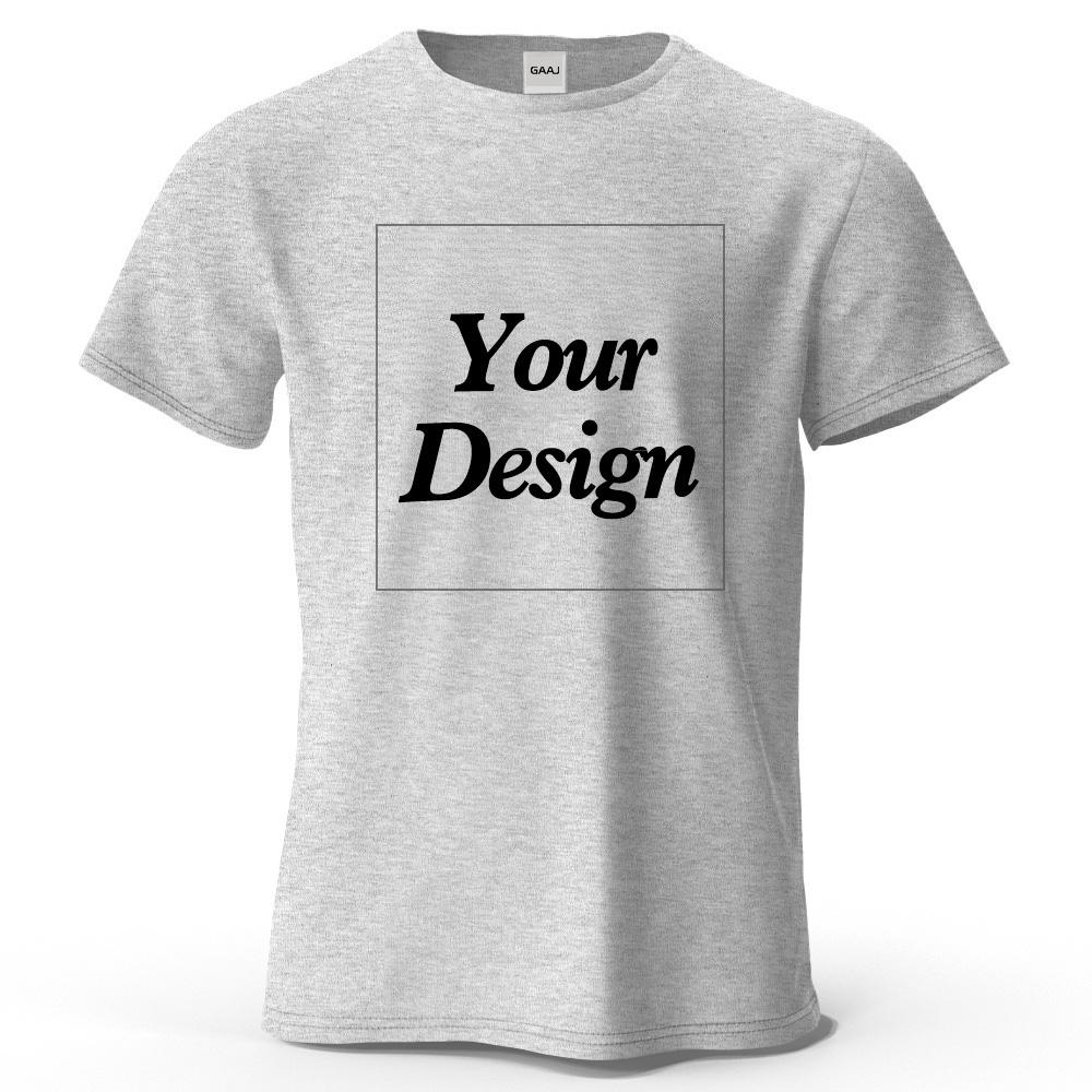 Custom T shirt Customized tshirt Personalized Tee Shirt Diy Print Your Photo Brand Logo Text Men Women 100 Cotton Premium Gift