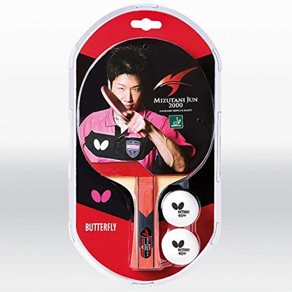 Table Tennis Racket Set - 2 Shakehand Blades - Water-resistant, Lightweight, Durable, Perfect for Beginners and Intermediate Players
