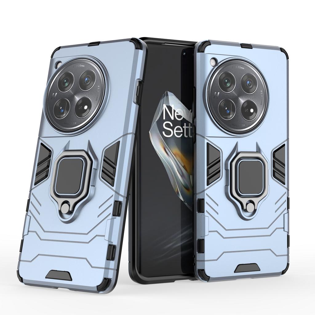Armor Shockproof Case For OnePlus 12 11R 10T 9R 9RT 8T 7T 6T Pro 5G Bumper Metal Ring Stand Back Cover