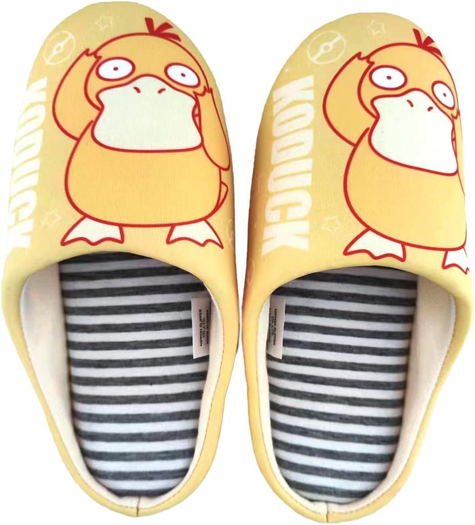 Kodak Cute Comfortable Walking Slippers Stylish Yellow 24cm 211529 Slippers Room Shoes Slippers for Indoor Use or Guests [Pokémon] Pokémon [Nippon