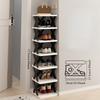 [Foldable Shoe Rack] Foldable Shoe Rack | X-Type Frame Design, Space-Saving, Compact and Independent Storage