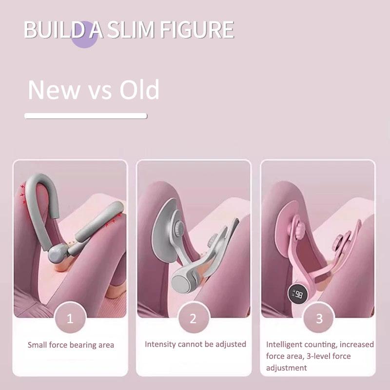 Non-Slip Comfortable Pelvic Floor Muscle Trainer Thigh Exerciser Leg Trainer For Postpartum Recovery Leg & Butt Training