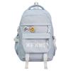Korean ins style high appearance Harajuku trendy couple backpack junior high and high school students light and large capacity schoolbag girl