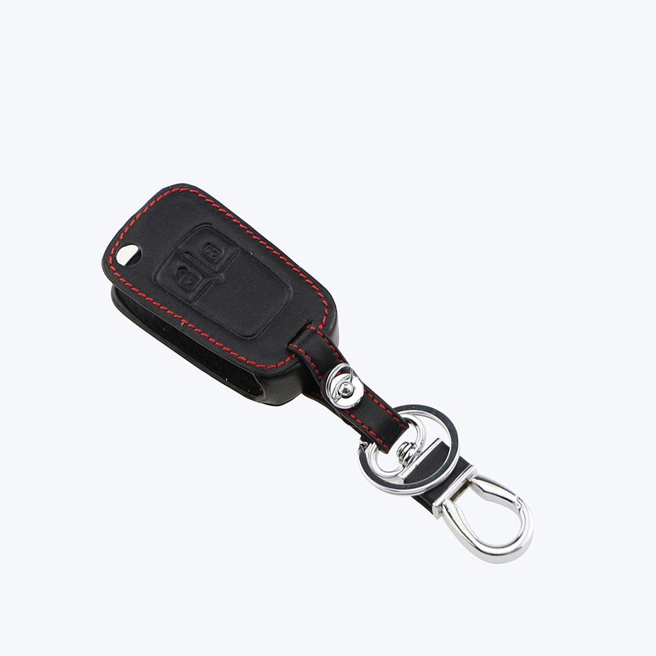 Leather Key Cases Sets Key Bags for Chevrolet Cruze for OPEL VAUXHALL Insignia MOKKA 2Button Keys Accessories