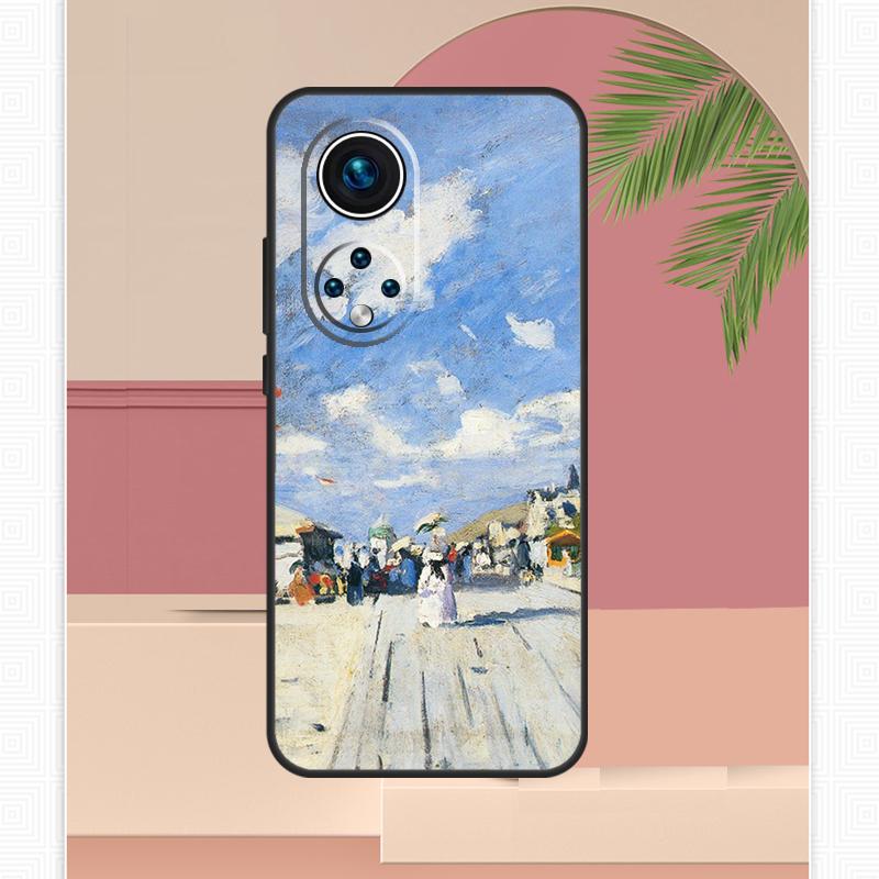 Famous Paintings Case For Honor Magic 5 6 7 8 Pro Honor 400 Lite 200 X9c X9b X9a X8b X8a X8c 50 70 90 Cover