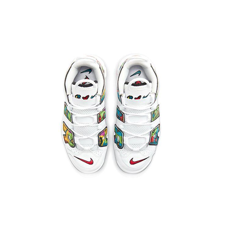 Nike Air More Uptempo Peace, Love, Swoosh GS DM8155-100