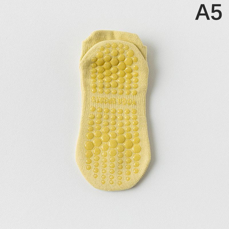 Short Yoga Socks Pilates Socks Indoor Non-Slip Floor Socks Dance Fitness Training Socks Sports Socks