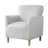 Cover For Small Armchair S, Velvet, Light Gray