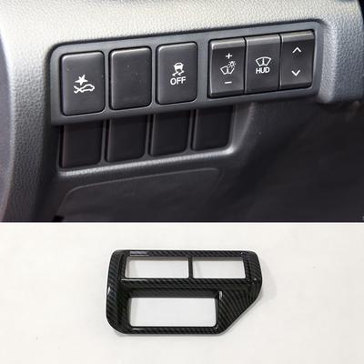 For Mitsubishi Eclipse Cross 2017 2018 ABS Accessories Car Left Middle Control Button Decoration Frame Panel Cover