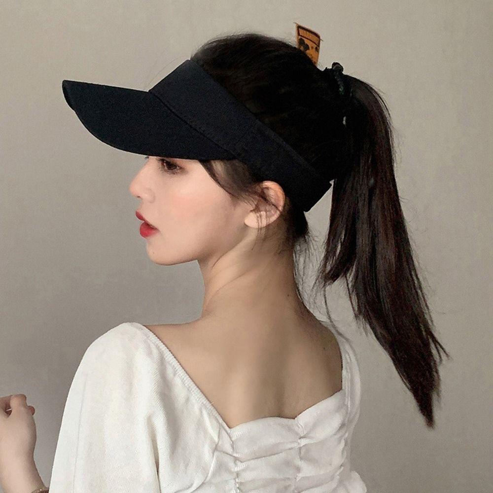 

Outdoor Sunshade Caps Summer Sunscrean Hats Empty Top Caps Women Baseball Caps Men Fishing Caps