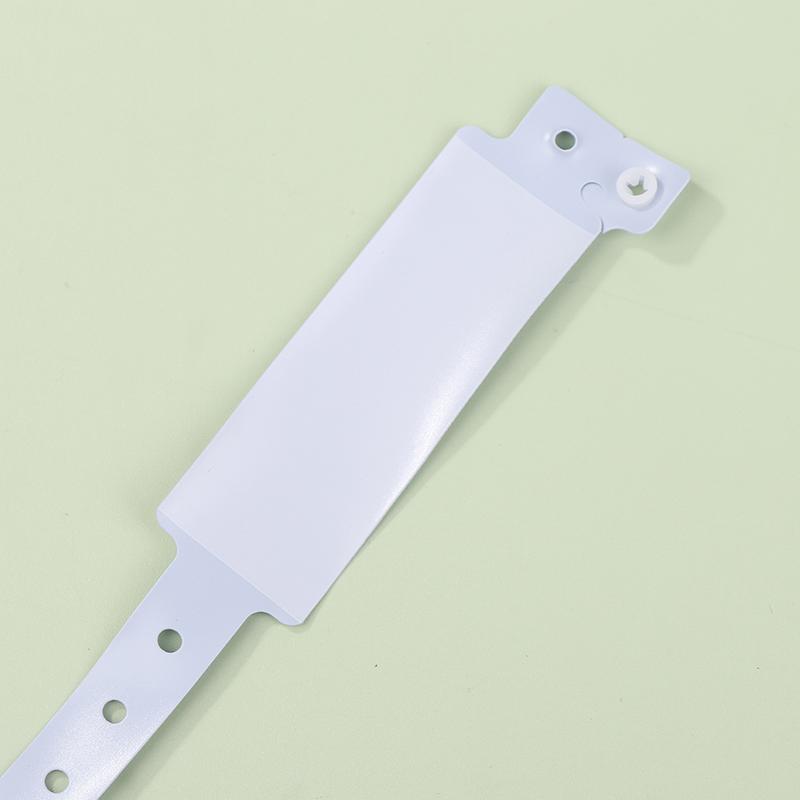 10Pcs Disposable Waterproof Plastic Wristband Handwritten Identity Information Disposable Single Use Wristband