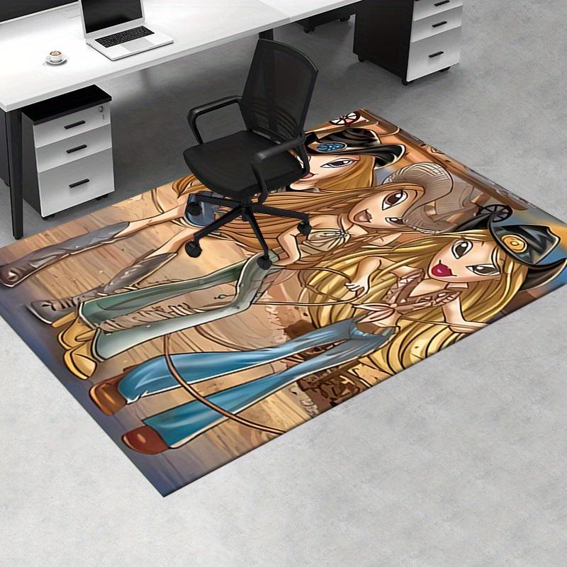 1pc Cowgirl,Western,Bratz Office Carpet Soft Polyester Entrance Carpet Washable Non slip Machine Was