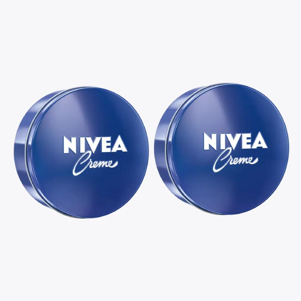 Крем Nivea 400 мл x 2 Большой размер для лица и тела Универсальный крем-упаковка