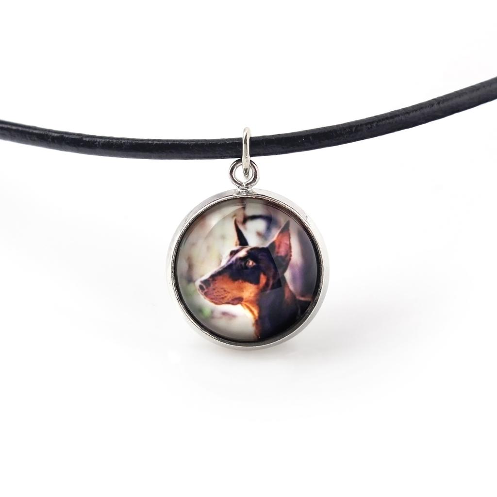 Dobermann, Doberman Pinscher, Dobie – A set of jewelry in a box, necklace | Art-Dog