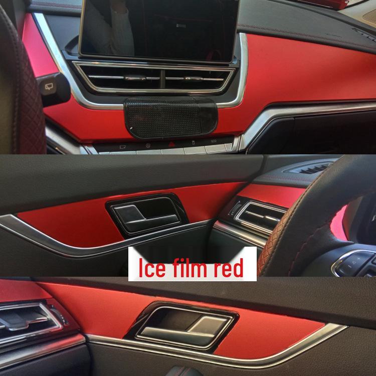 18-19 Venucia T60 Interior Sticker Kit for Console, Door, Window, Gear Shift - Color Modification Film