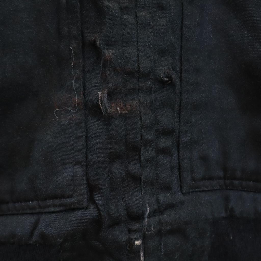 Harley Davidson 80s Made In USA Long Sleeve Nylon Jacket S Black Series Men's Used