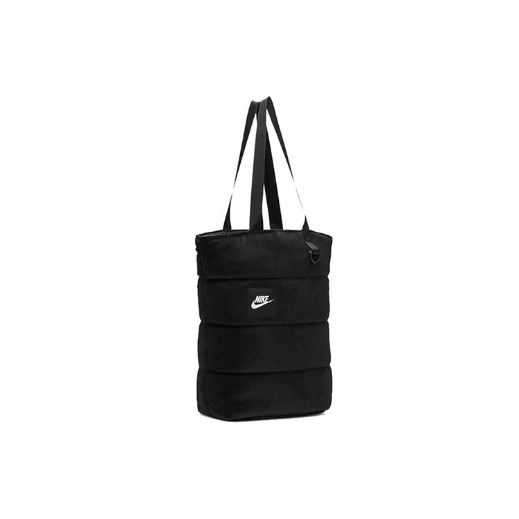 New Nike Sportswear Polyamide Tote Bag Shopping Bag Handbag Small Size Unisex Black CU3930-010