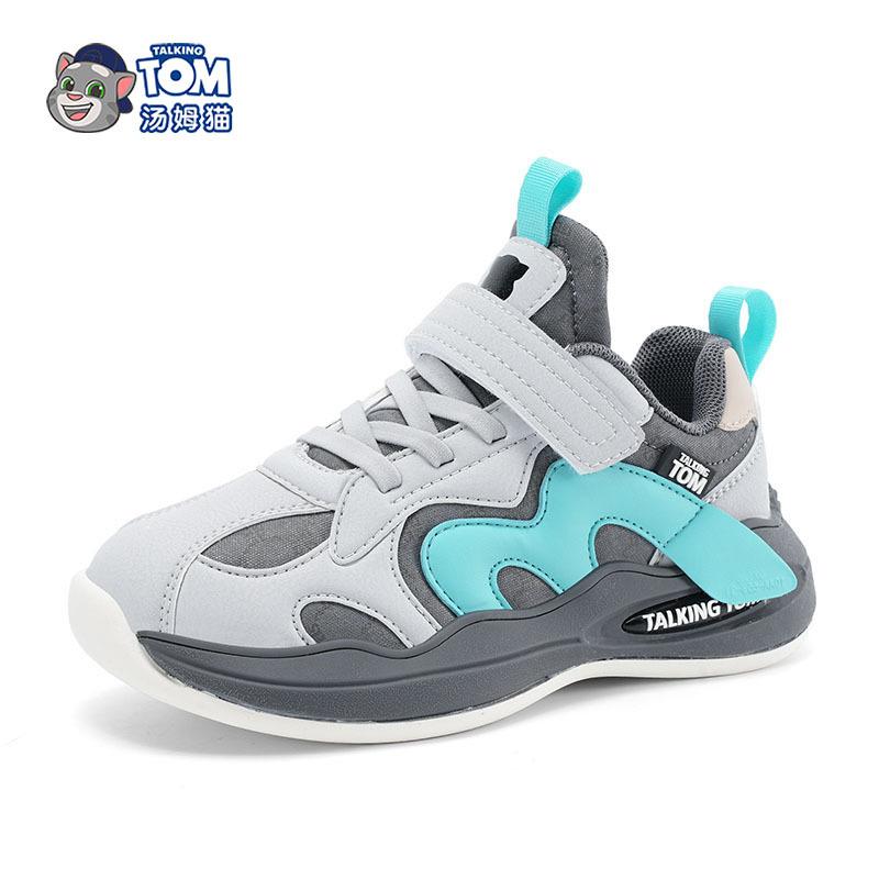 TOM klasskamrat pojkar nya meshläder sneakers flickor lätta kardborre casual skor slitstarka löparskor