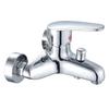 Polished Chrome Single Handle Thermostatic Bath Shower Mixer Tap Set Rain Spray Pattern with Ceramic Valve Core Bathroom Faucets