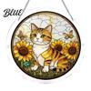 Hanging Window Decoration Acrylic Puzzle Suncatcher Stained Glass Ornaments DIY Jigsaw Sun Handmade Art Catcher Kit for Home Garden Decor
