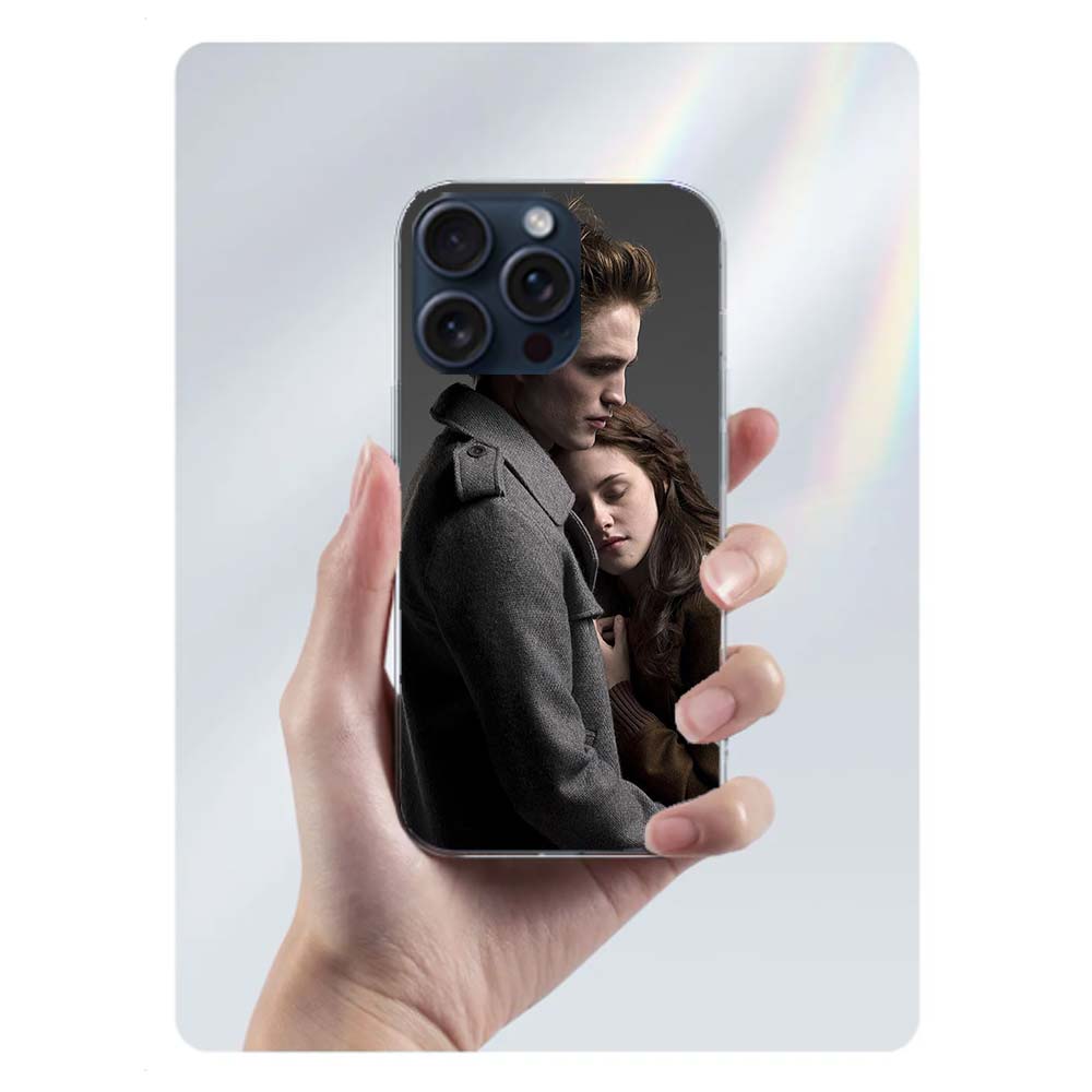 Twilight Saga Transparente Handyhülle Für Iphone 17 Air 16 Pro Max 15 Pro 14 Plus 17E 16E 11 13 12 Mini Hüllen Cases Fundas Handy TPU Kappe