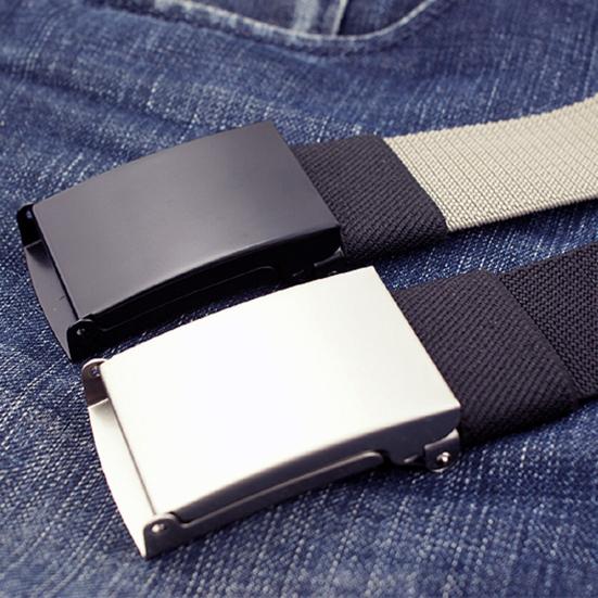Canvas Belt Unbuckle Easily Unisex Canvas Canvas Web Belt for Outdoor
