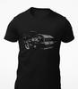 Black Ford Mustang Shelby GT500 S197 Short-Sleeve Unisex T-Shirt