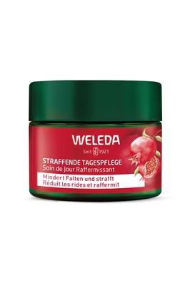 WELEDA Zpevňující denní krém s granátovým jablkem 40 ml Denní krém na obličej Mírně sladká a jemná vůně Přírodní ingredience Organické [Oficiální]