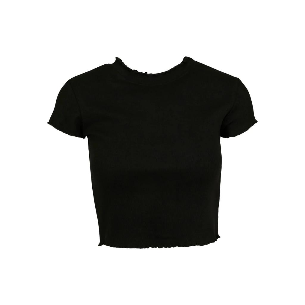 Urban Classics Womens/Ladies Ribbed Crop Top (Pack of 2)