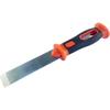 TRUSCO Stainless Steel Hammer Spatula TPR Resin Handle Straight Blade 25mm TDHS1 X 5 Pieces (Case Sold)