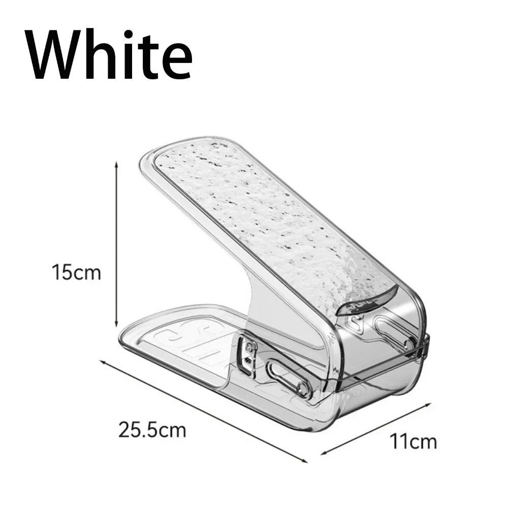 Double-layer Shoes Tray Advanced Shoe Holder Shoe Cabinet Storage Tool Shoe Rack  Saving Space